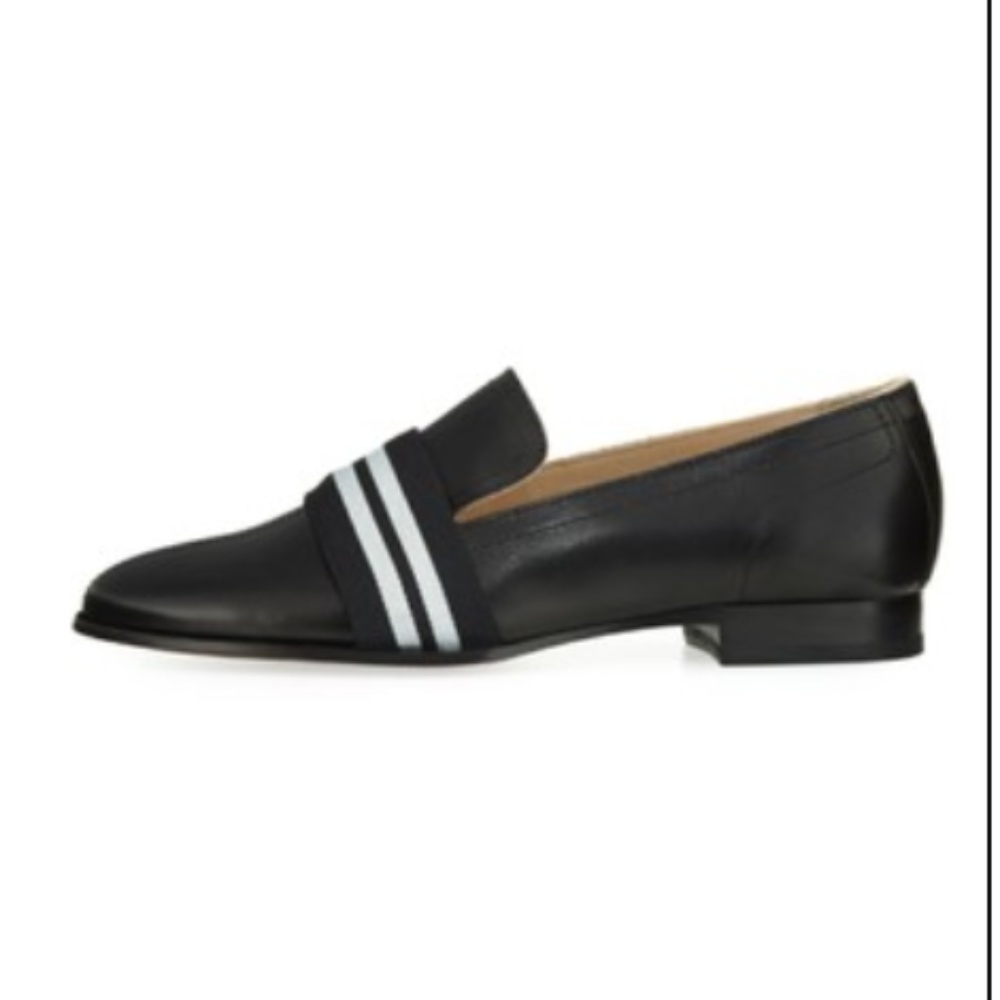 Rag & Bone Amber Black Leather Loafers - Picture 2 of 6